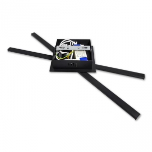 @PLAFON MODENA SORIA 18W 4000K 50cm CZARNY 4797